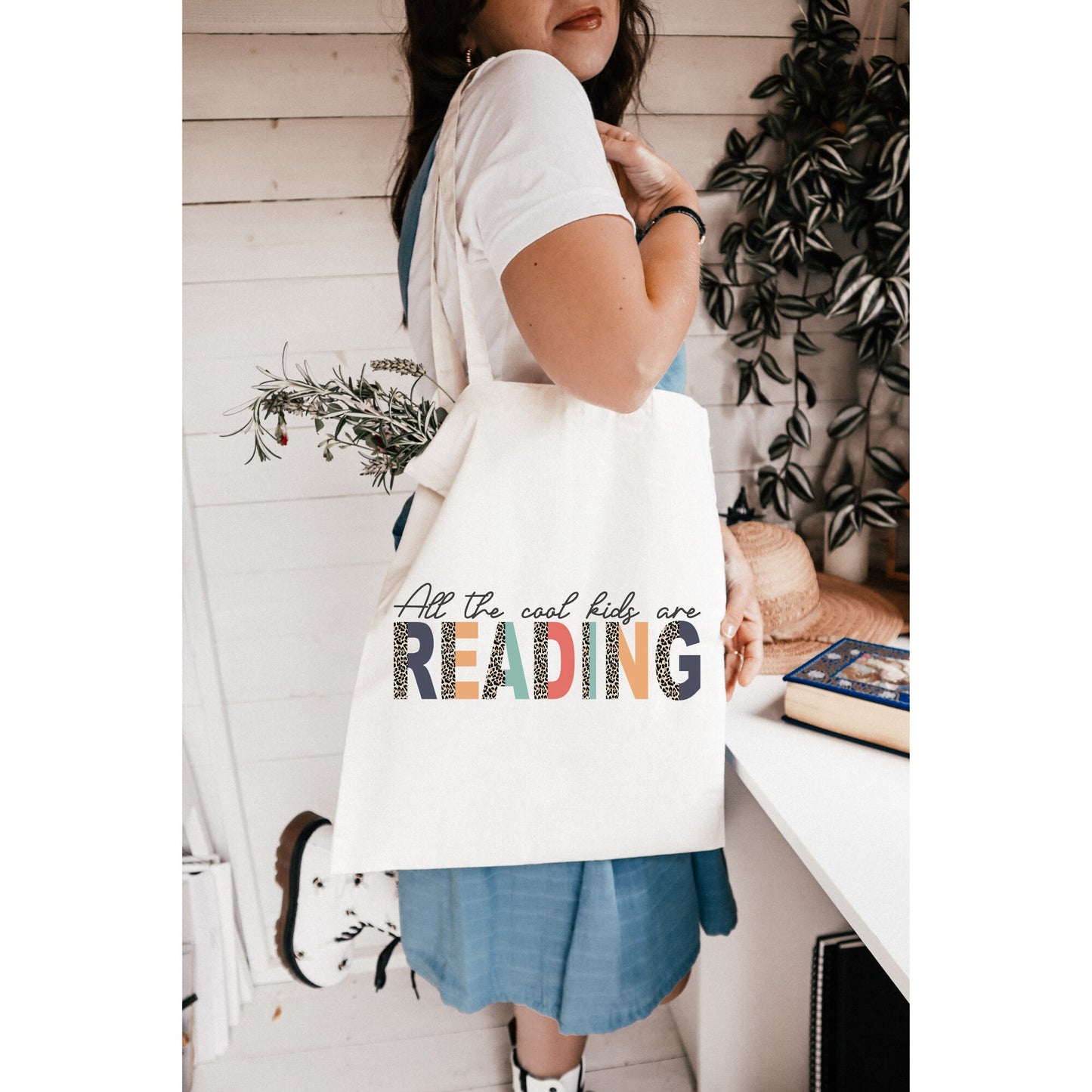 Reading Canvas Tote Bag, Book Bag, Book Haul Tote, Shopping Reusable Bag, Library Book Lover Tote Bag, Bookish Tote Bag, Book Lover Gift